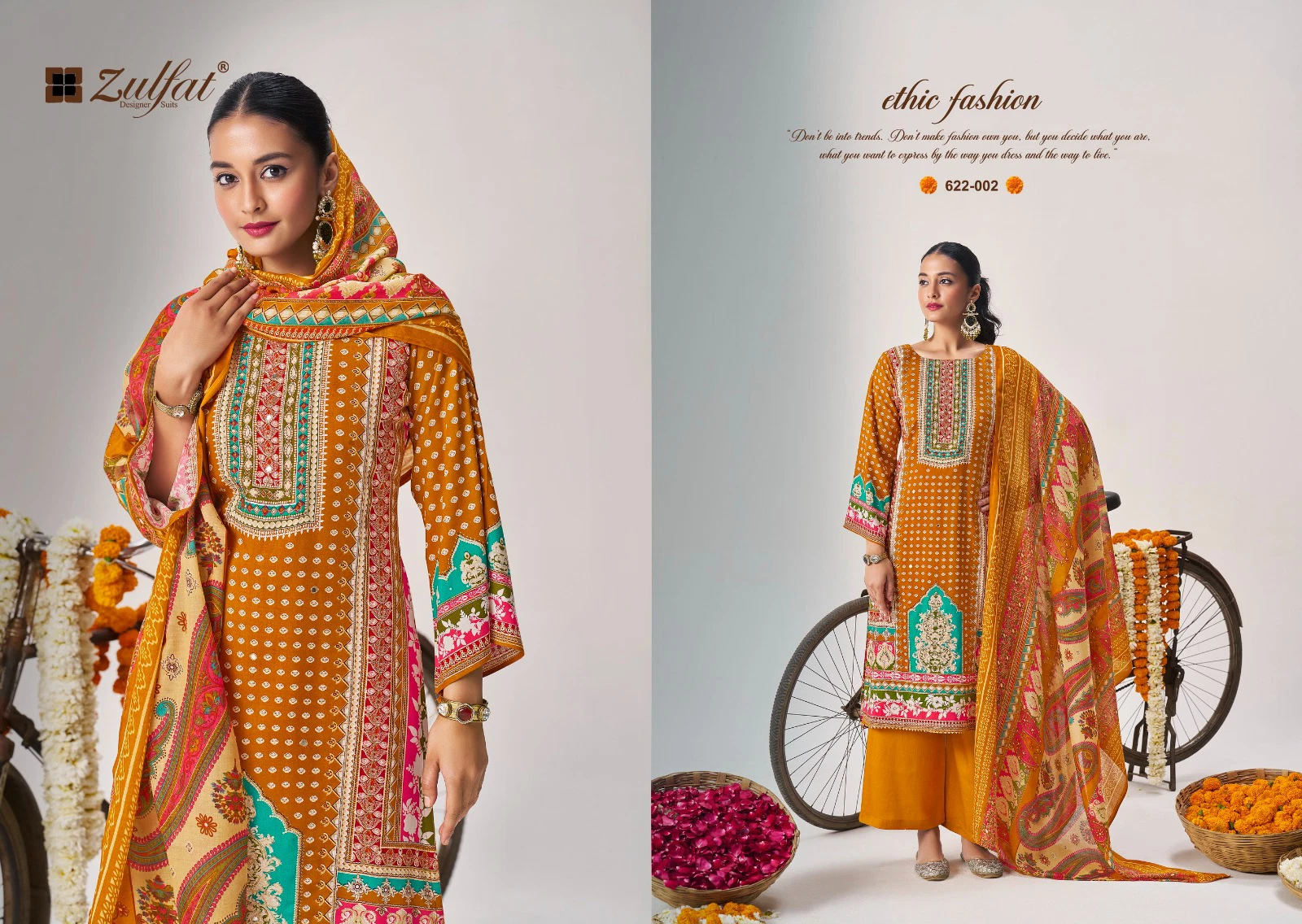 Aayat Vol 14 by Zulfat  Digital Printed Dress Material Collection